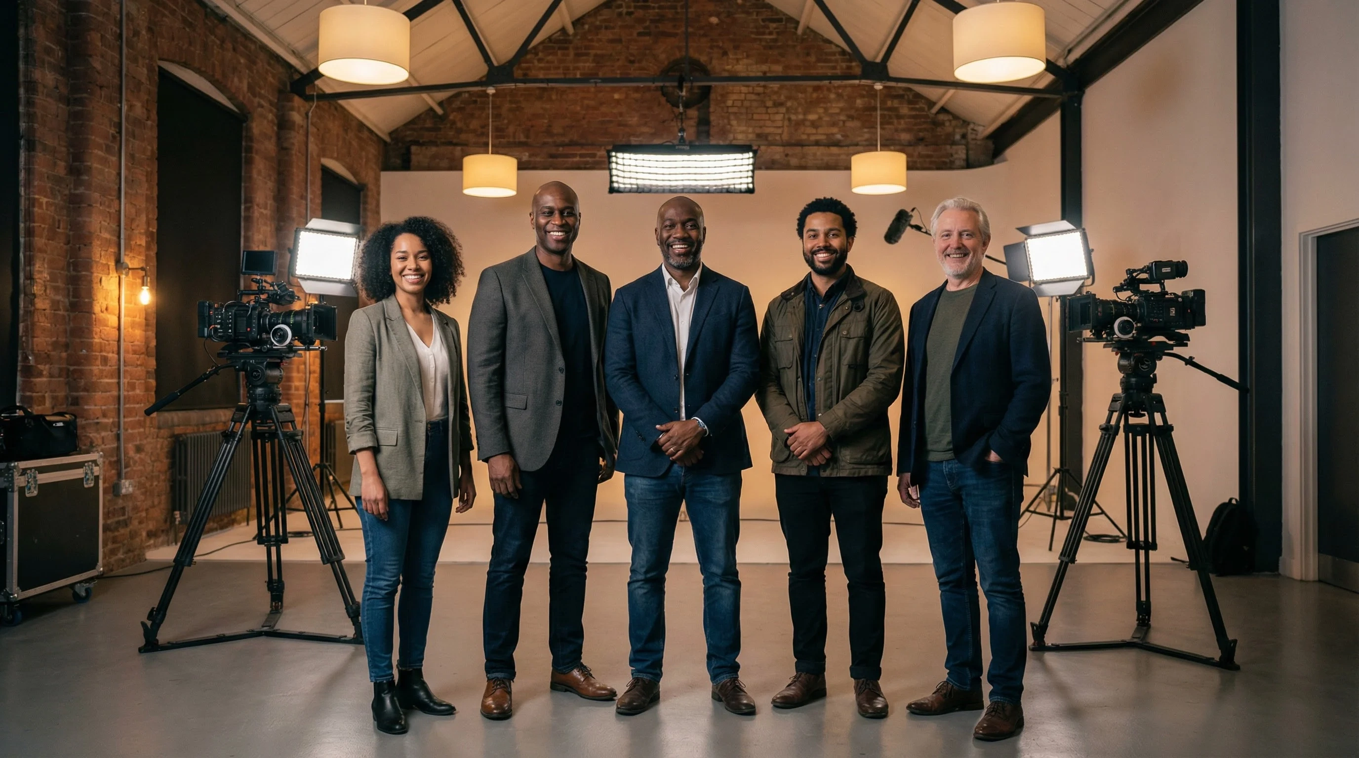 麻豆影视专业电影团队合影